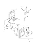 Dispenser front parts