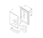 Amana ABB192ZWEB1 refrigerator door parts diagram