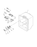 Refrigerator liner parts