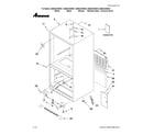 Amana ABB2224WES1 cabinet parts diagram