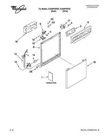 Frame and console parts