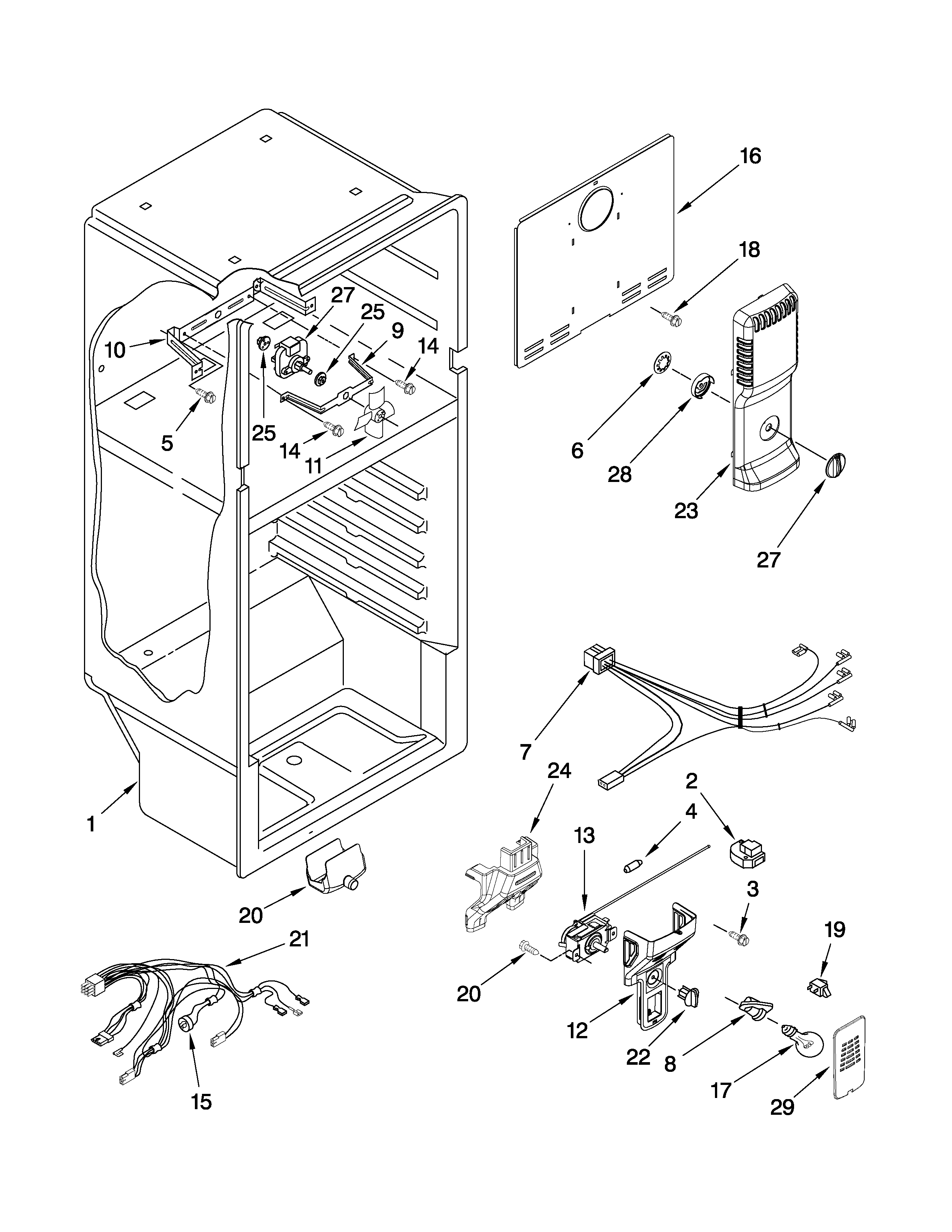 Liner parts