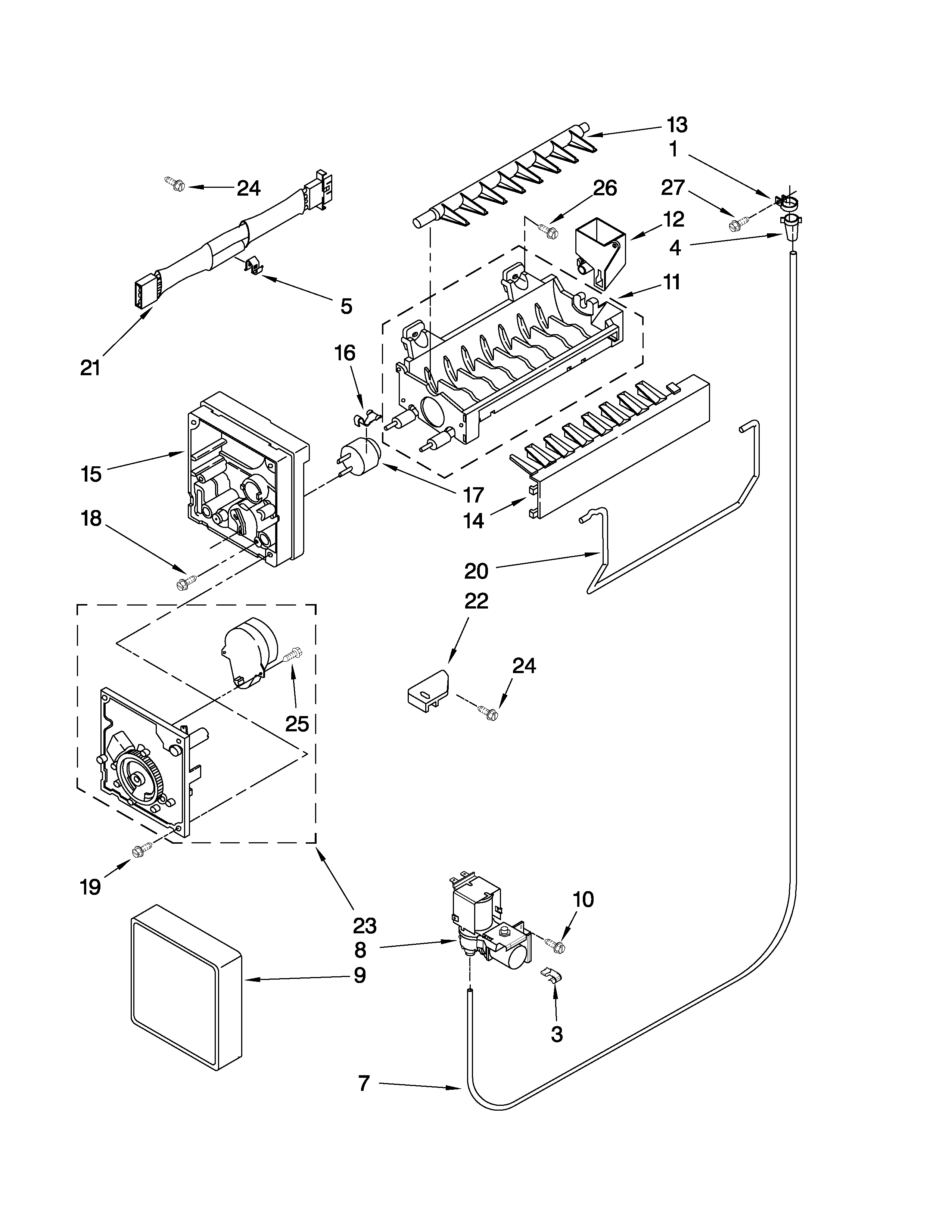 ICEMAKER PARTS