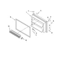 Freezer door parts