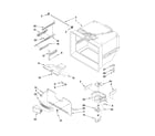 Ikea IX5HHEXWS04 freezer liner parts diagram