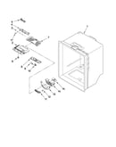 Refrigerator liner parts