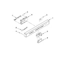 Control panel and latch parts