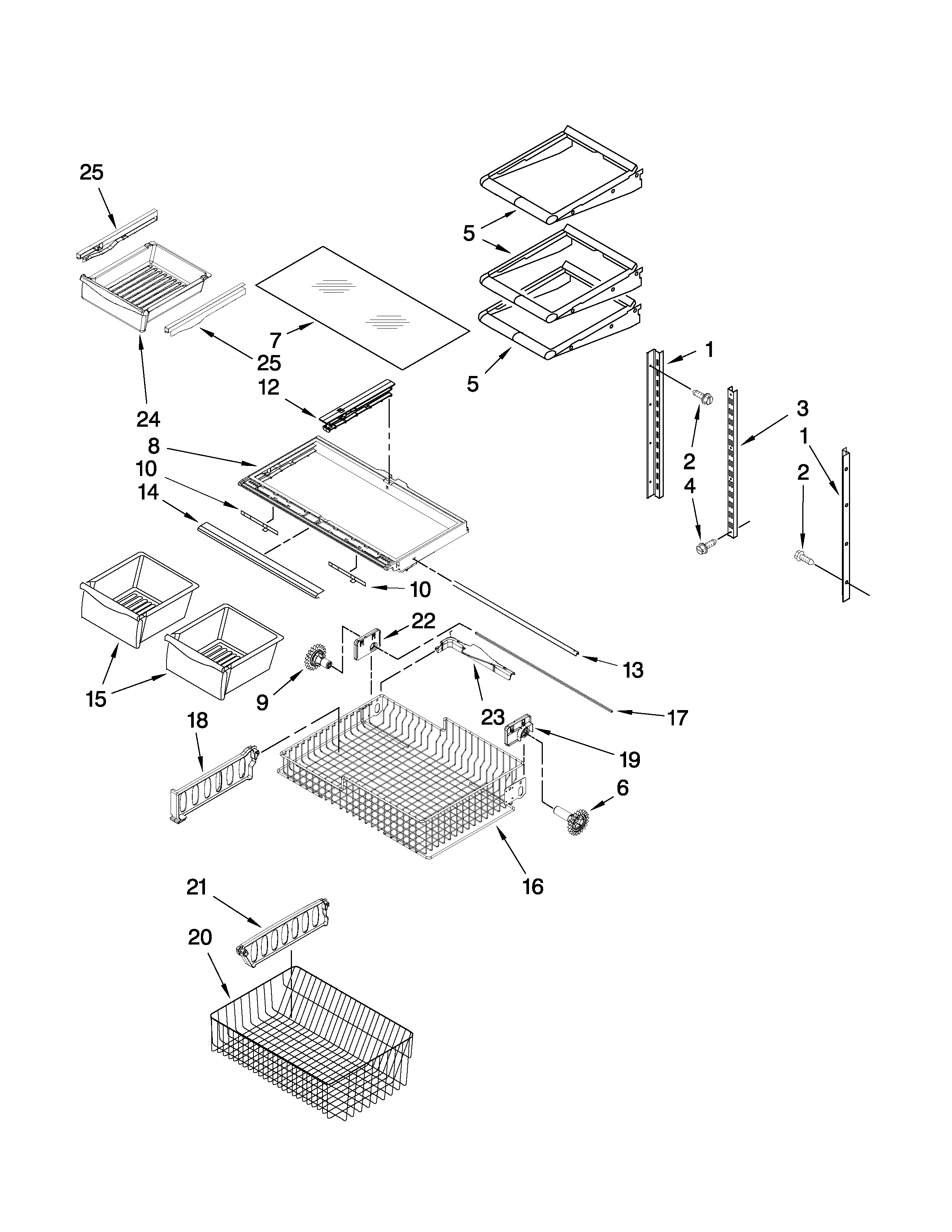 SHELF PARTS