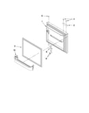Freezer door parts