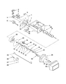 Motor and ice container parts