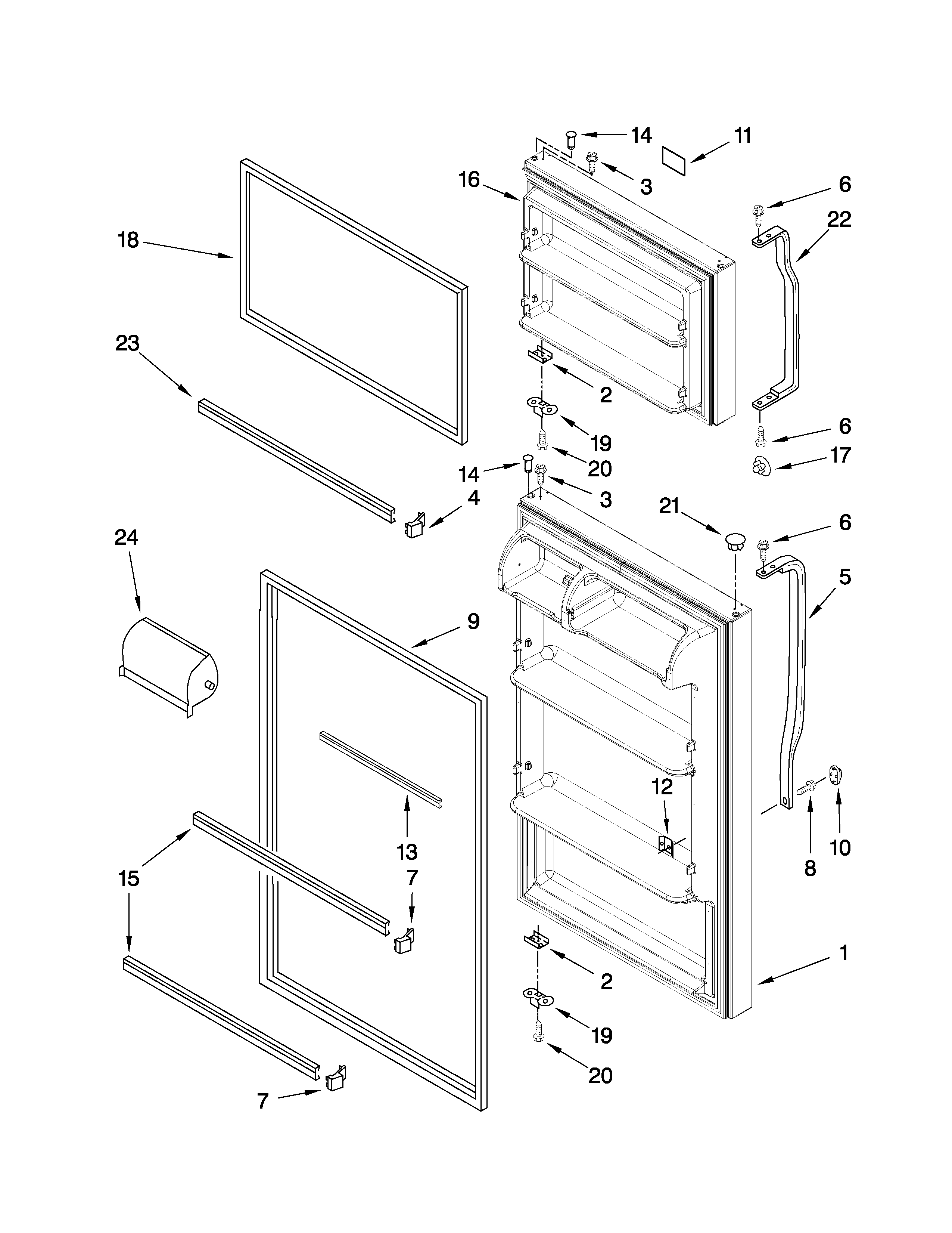 Door parts