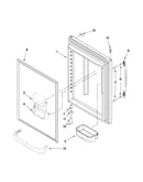 Refrigerator door parts