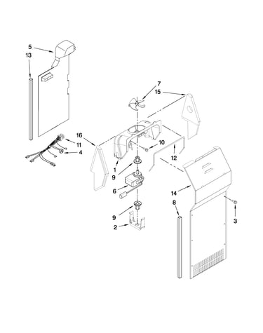Air flow parts