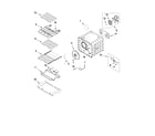 Jenn-Air JDRP536WP00 internal oven parts diagram