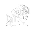 Oven door parts