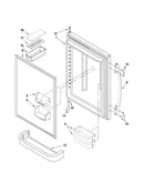 Refrigerator door parts