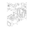 Whirlpool WED7990XG0 cabinet parts diagram
