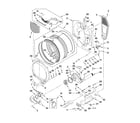 Whirlpool WED7990XG0 bulkhead parts diagram