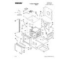 Ikea IBS550PXB00 oven parts diagram