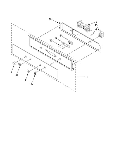 Control panel parts