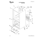 Whirlpool GB2FHDXWS04 cabinet parts diagram