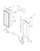 Refrigerator door parts