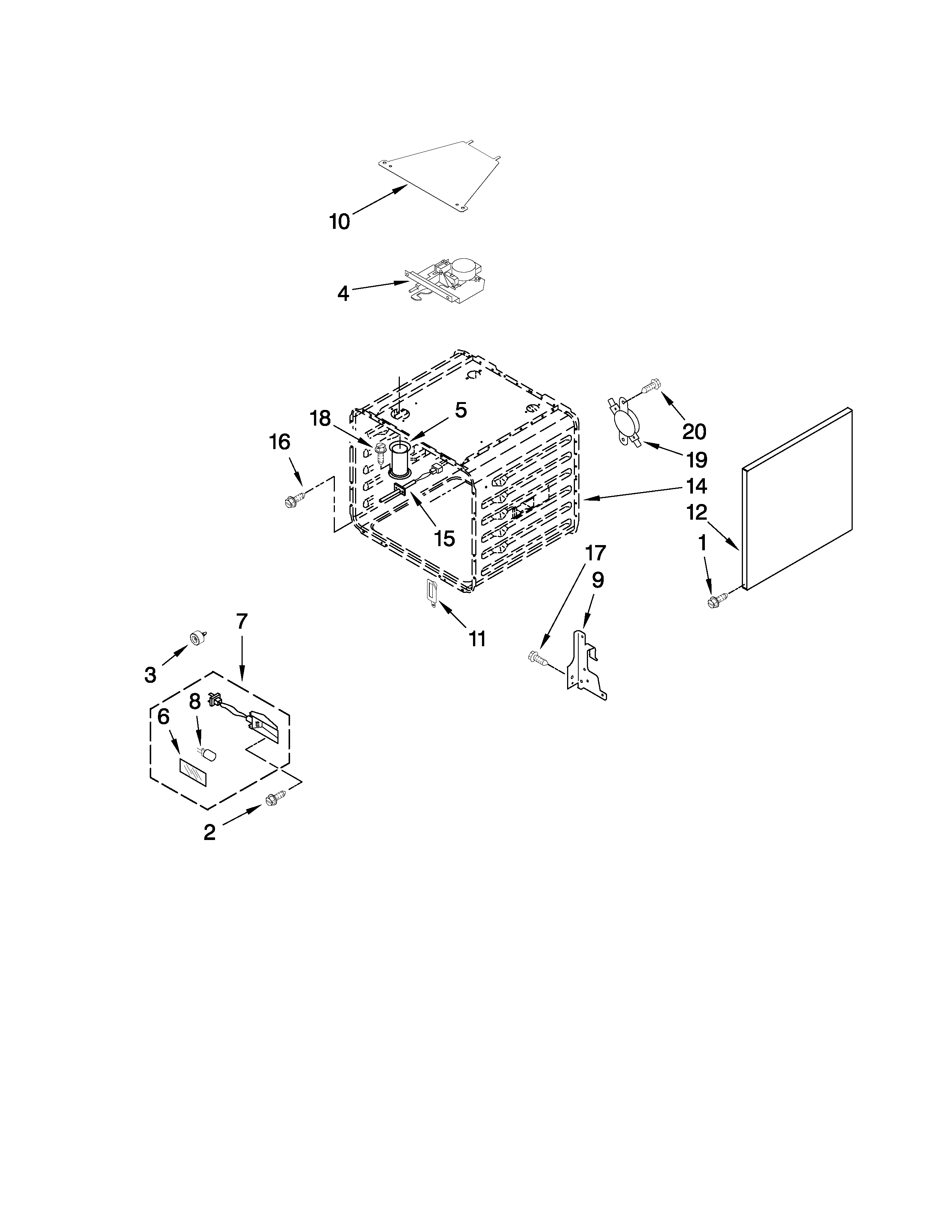 30" oven parts