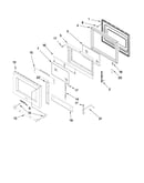 30" oven door parts