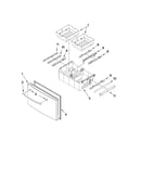 Freezer door parts