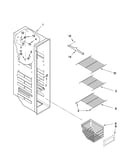 Freezer liner parts
