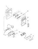 Dispenser front parts