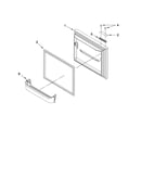 Freezer door parts