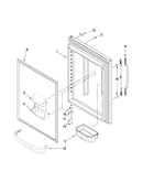 Refrigerator door parts