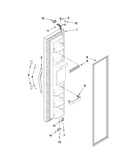 Freezer door parts