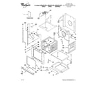 Whirlpool GBS309PVB03 oven parts diagram