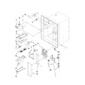 KitchenAid KFIS20XVMS2 refrigerator liner parts diagram