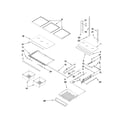 KitchenAid KFIS20XVMS2 shelf parts diagram