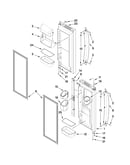 Refrigerator door parts