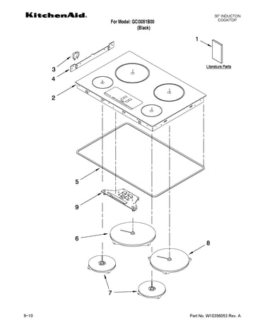 Cooktop parts