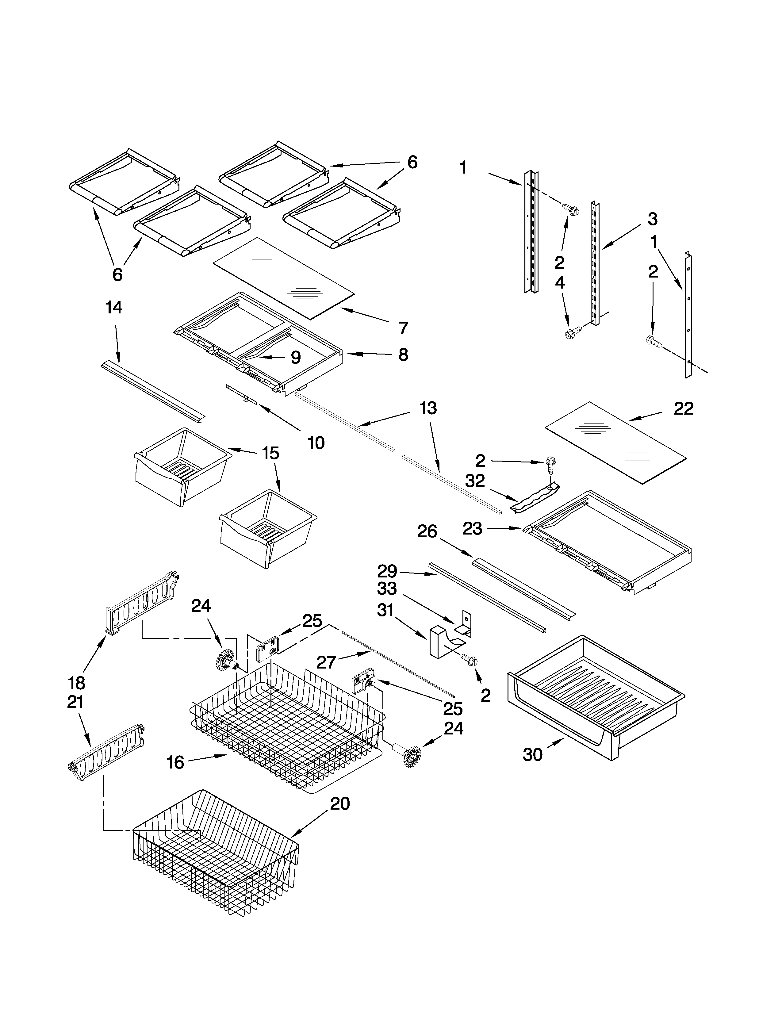 SHELF PARTS