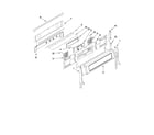 KitchenAid YKER507XSS00 control panel parts diagram