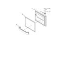 Maytag MBR1953XES1 freezer door parts diagram