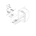 Maytag MBL2258XES1 refrigerator liner parts diagram