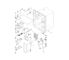 Maytag MFI2569VEB3 refrigerator liner parts diagram