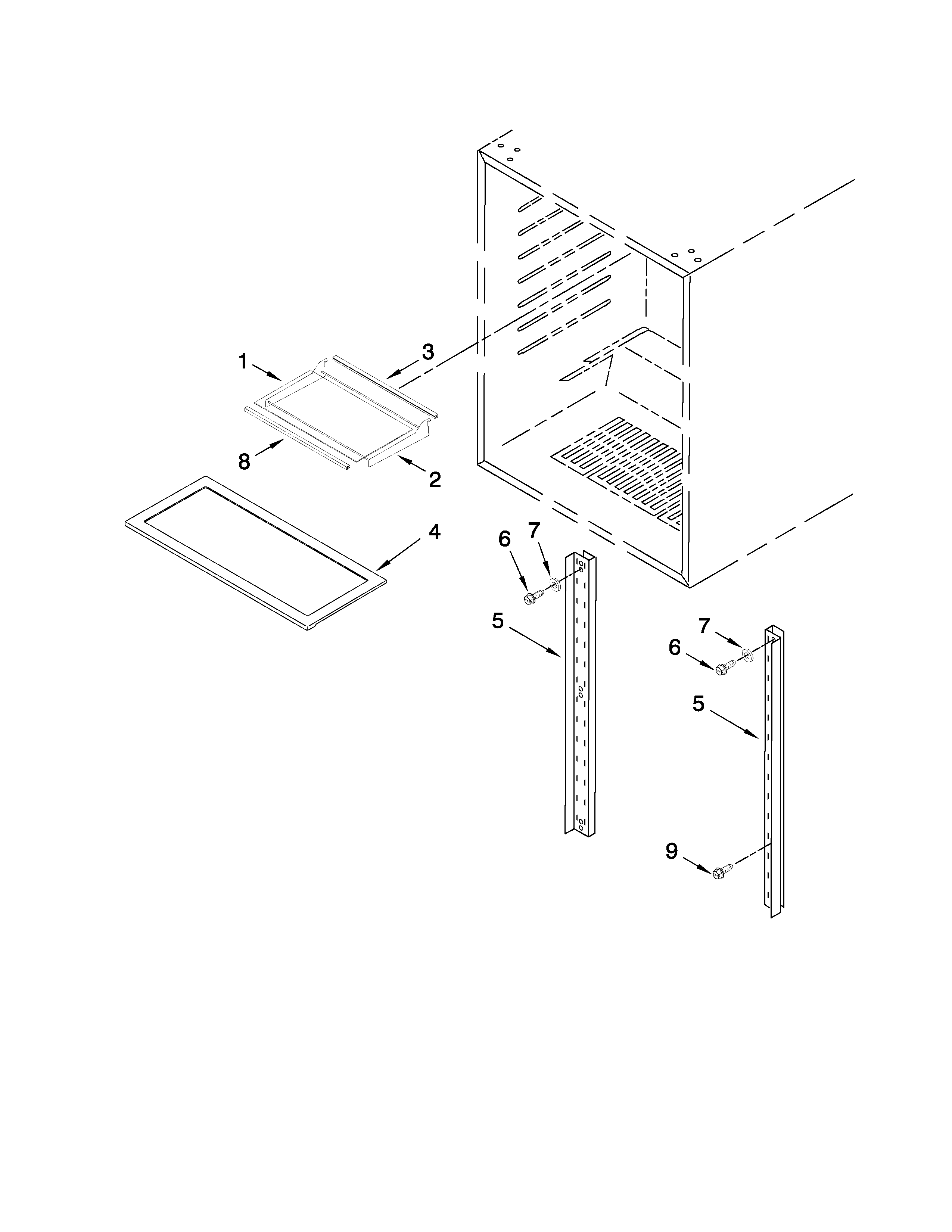 Shelf parts