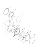 Door and latch parts