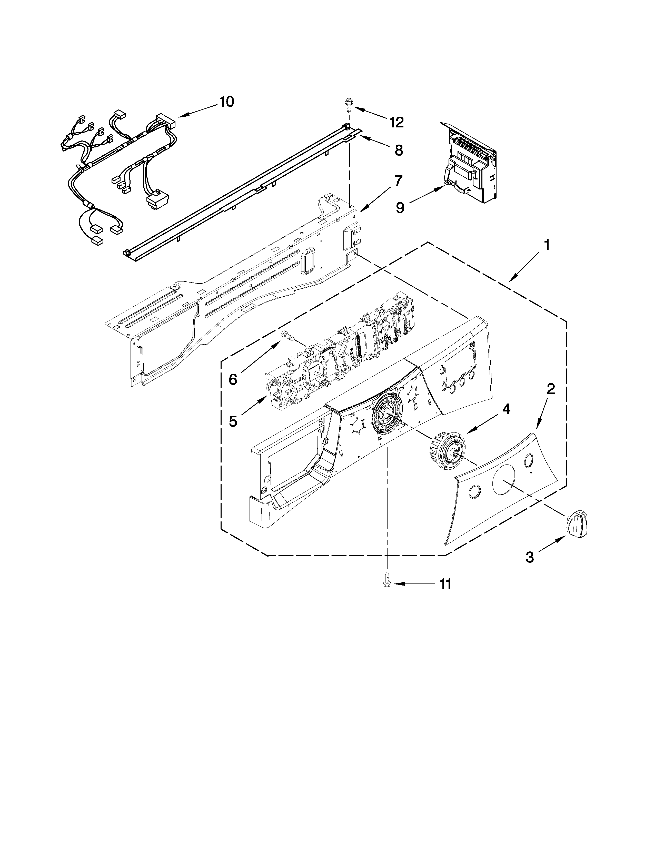 CONTROL PANEL PARTS