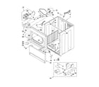 Whirlpool WGD5700XW0 cabinet parts diagram