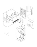 Dispenser front parts