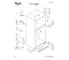 Whirlpool 5VET2WPKLQ06 cabinet parts diagram